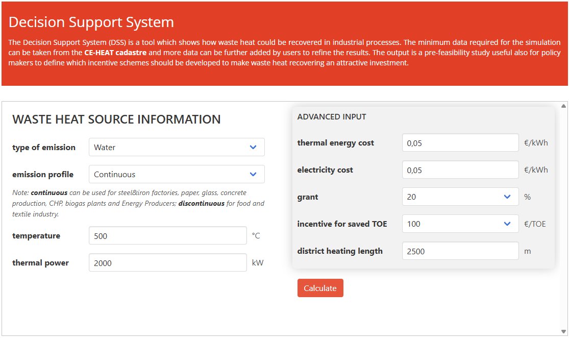 Decision support system